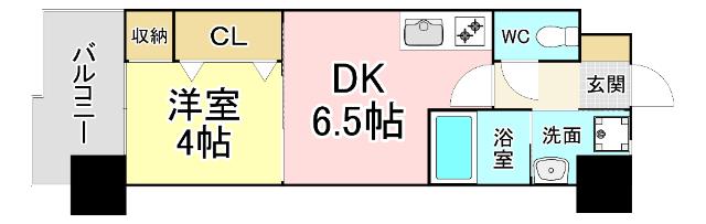 ONE PROJECT三萩野 間取り図画像
