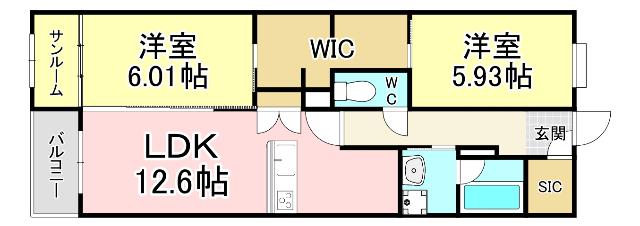 赤坂リプル 間取り図画像