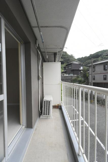 田の浦ハイツ バルコニー