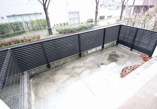 四季荘 バルコニー
