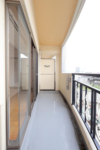 北九州市小倉南区徳力マンション バルコニー