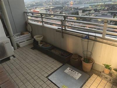 小倉Ｄ．Ｃ．ＴＯＷＥＲ バルコニー