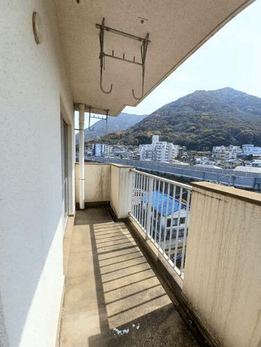 タニガシラハイツ バルコニー