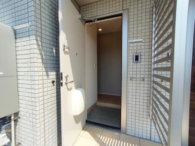 北九州市小倉南区中吉田アパート 玄関