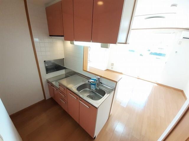 北九州市小倉南区沼緑町アパート キッチン