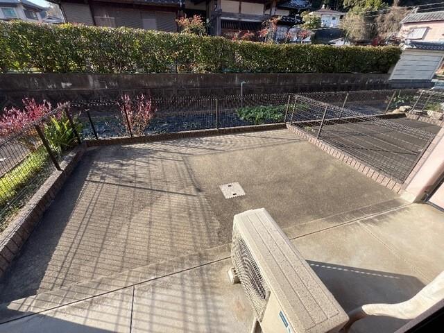 北九州市小倉南区高野アパート バルコニー