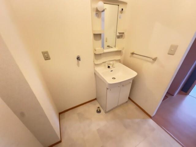 北九州市小倉南区南方アパート 洗面