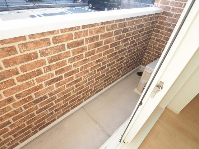 北九州市小倉南区南方アパート バルコニー