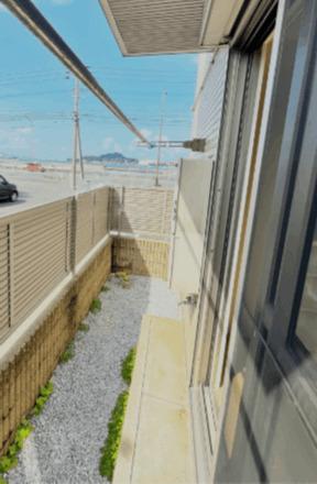 北九州市門司区大里本町アパート バルコニー