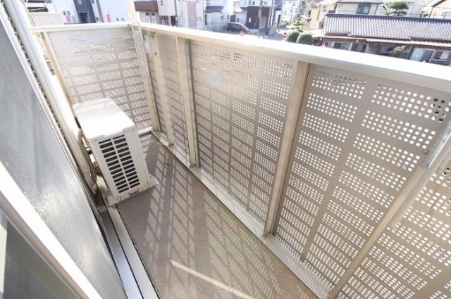 北九州市門司区上二十町アパート バルコニー