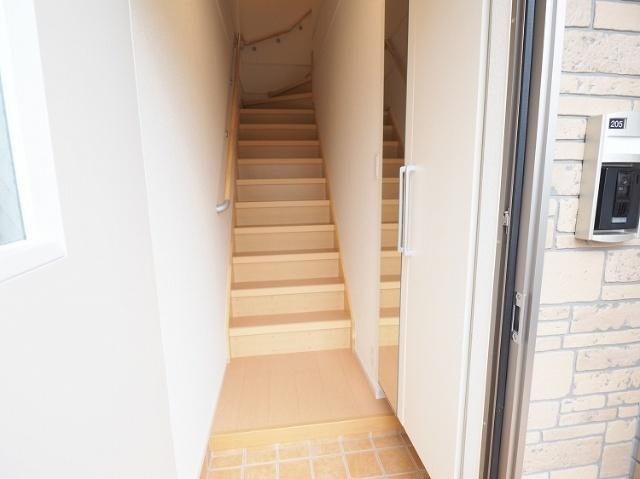 北九州市小倉南区葛原元町アパート 玄関