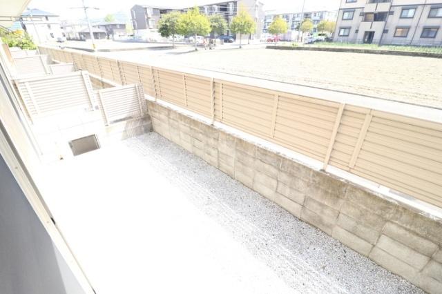 北九州市小倉南区南方アパート 庭