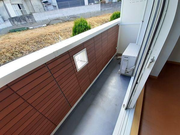 北九州市小倉南区高野アパート バルコニー