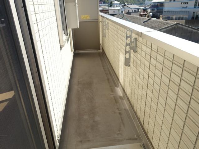 北九州市小倉南区長尾アパート バルコニー