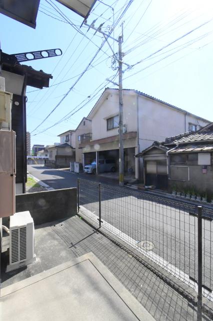 北九州市戸畑区三六町アパート バルコニー