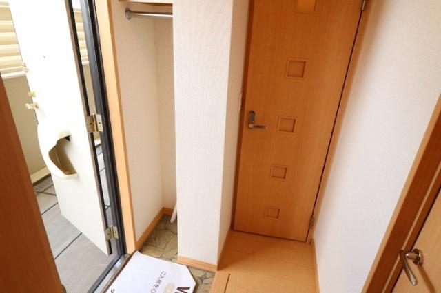 アミティエ安部山 玄関