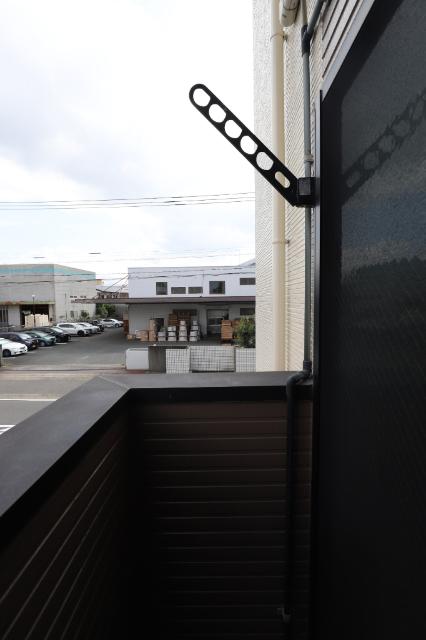 福岡市博多区西月隈アパート バルコニー