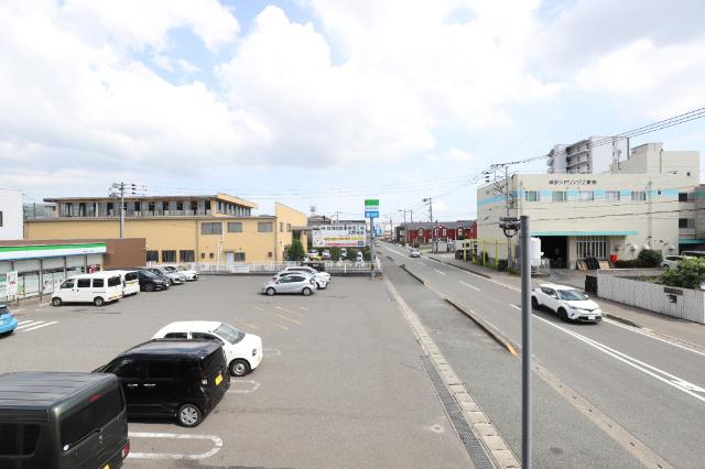 福岡市博多区西月隈アパート 眺望