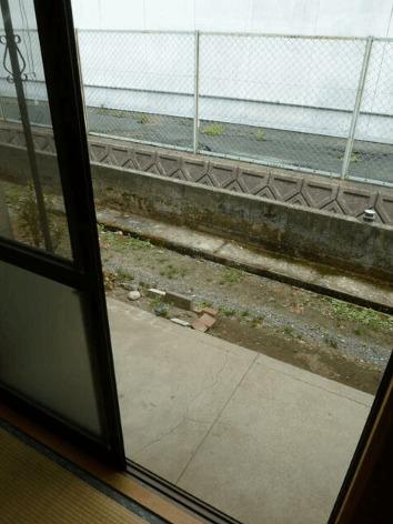 東貫借家 バルコニー