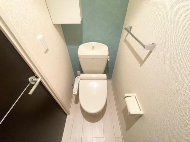 北九州市小倉南区下石田アパート トイレ