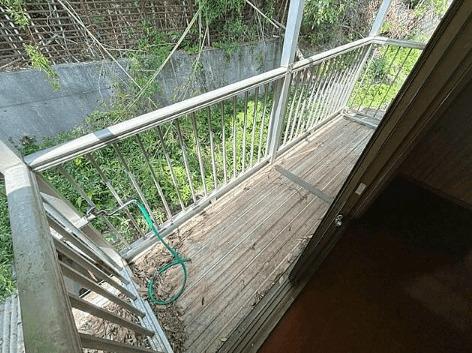ハワイアンハウス光町 バルコニー