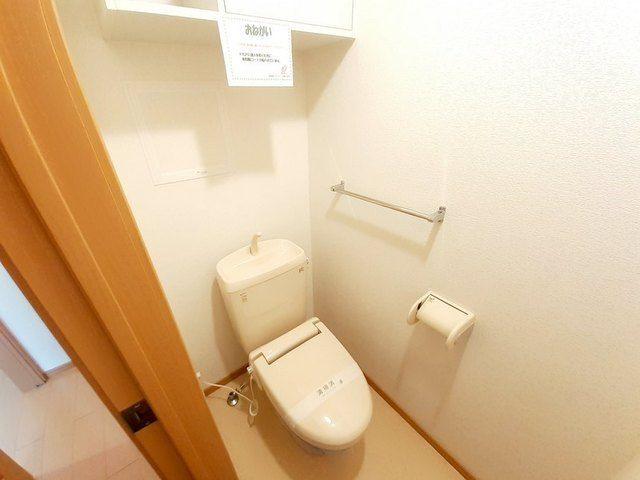 北九州市小倉南区葛原東アパート トイレ