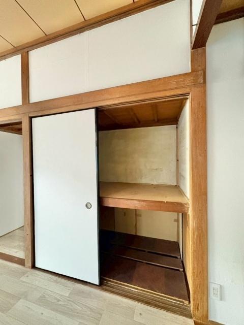 門司区光町2丁目戸建て 収納