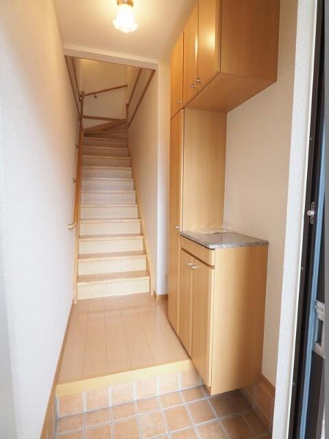 北九州市小倉南区上曽根新町アパート 玄関
