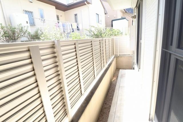 北九州市小倉南区城野アパート バルコニー