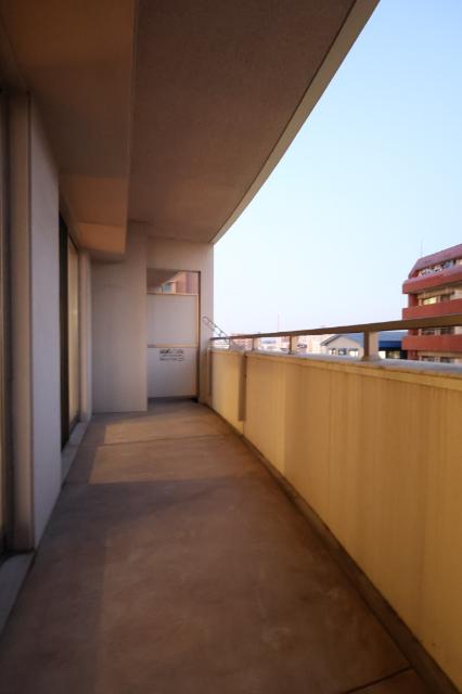 北九州市小倉北区竪町マンション バルコニー