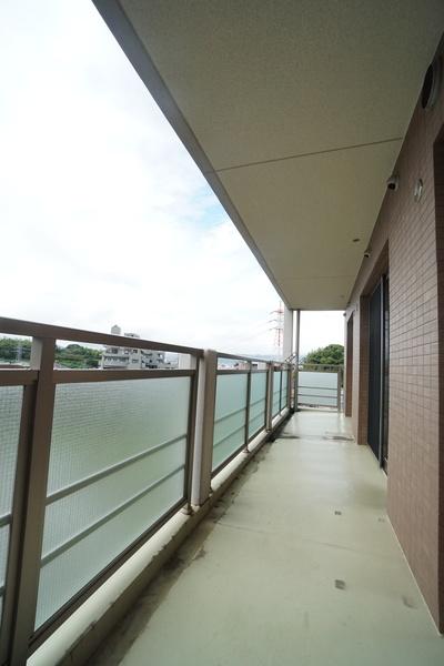 福岡市博多区立花寺マンション バルコニー