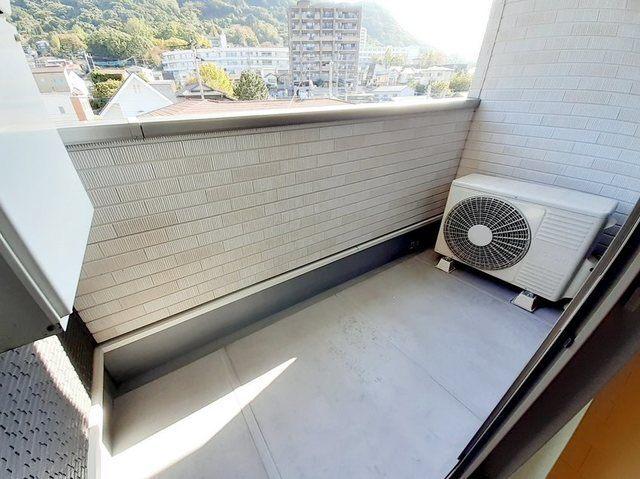 北九州市門司区葛葉アパート バルコニー
