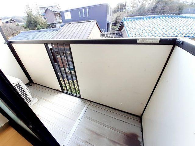 北九州市門司区黒川西アパート バルコニー