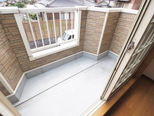北九州市門司区吉志アパート バルコニー