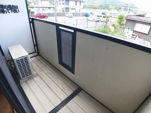 北九州市門司区吉志アパート バルコニー