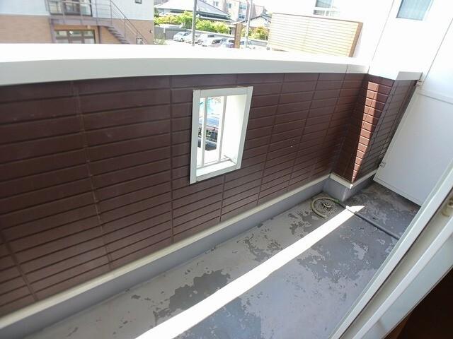 北九州市門司区吉志アパート バルコニー