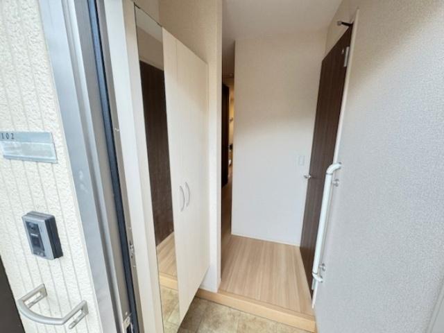 北九州市小倉南区葛原本町アパート 玄関