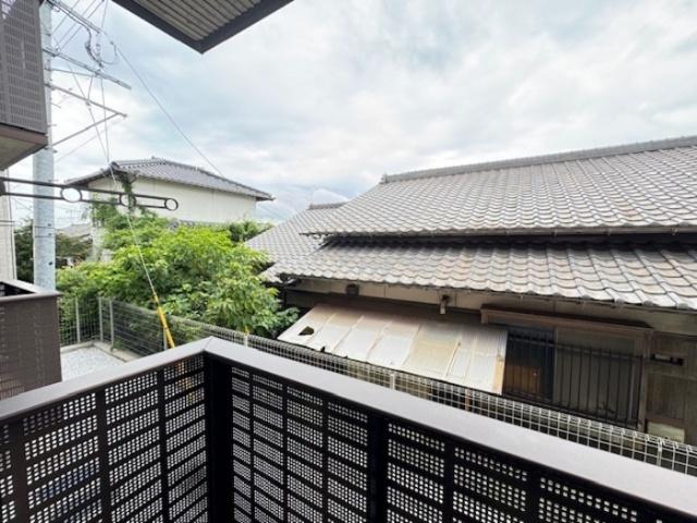 北九州市小倉南区葛原本町アパート バルコニー
