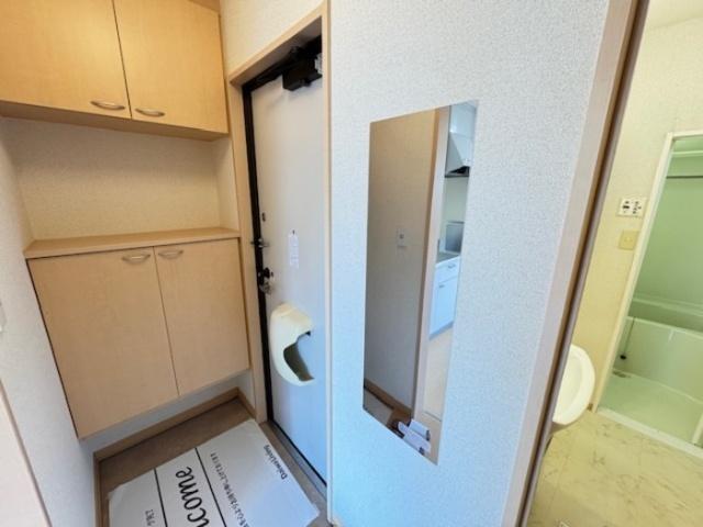 北九州市小倉南区中曽根アパート 玄関
