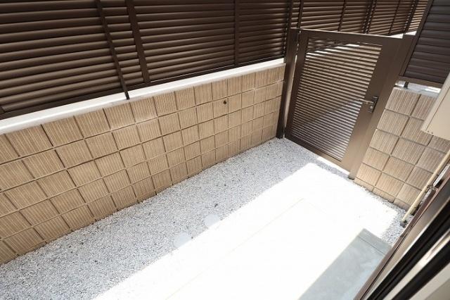 北九州市小倉南区城野アパート バルコニー