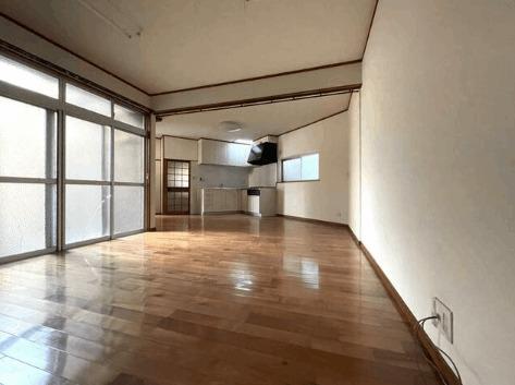 宇佐町貸家 リビング