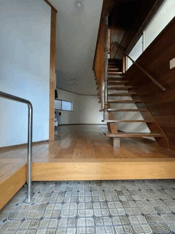 宇佐町貸家 玄関