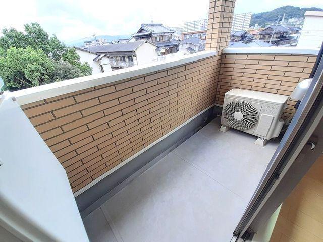 北九州市小倉南区北方アパート バルコニー