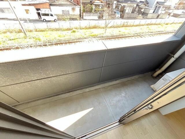北九州市小倉南区下石田アパート バルコニー