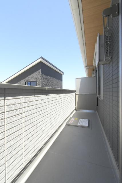 北九州市小倉北区中井アパート バルコニー