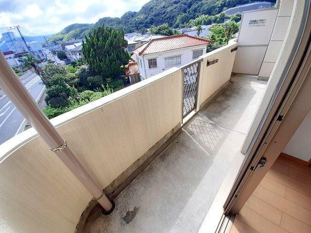 北九州市小倉南区蒲生マンション バルコニー
