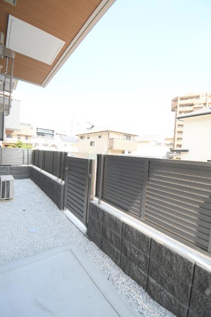 北九州市小倉北区高峰町アパート バルコニー