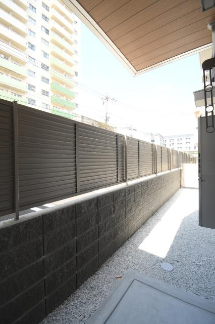 北九州市小倉北区高峰町アパート バルコニー