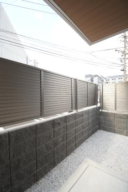 北九州市小倉北区高峰町アパート バルコニー