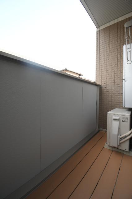 北九州市小倉南区下城野アパート バルコニー
